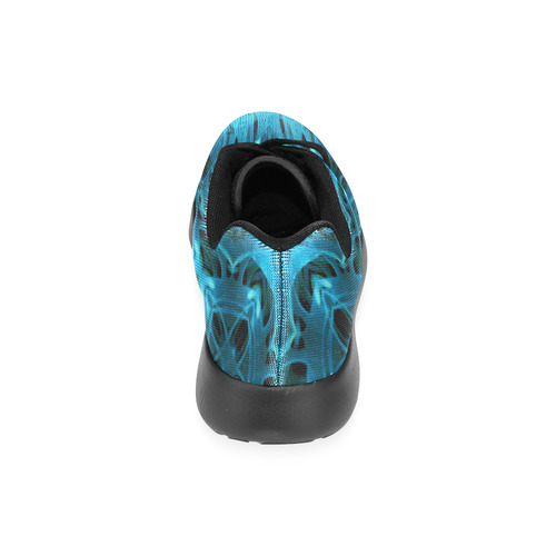Crowns in HC Teal (black) Men’s Running Shoes (Model 020)