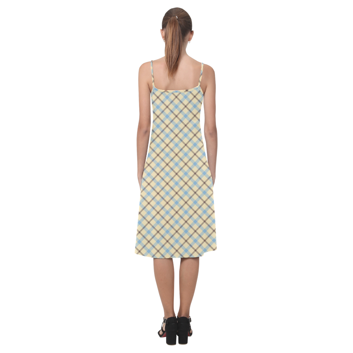 Plaid 2 Alcestis Slip Dress (Model D05)