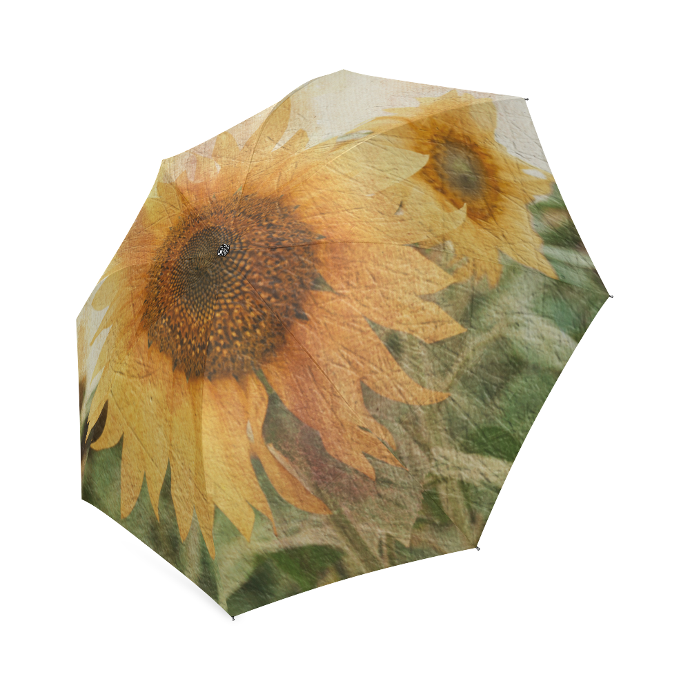 Sunflowers Foldable Umbrella (Model U01)