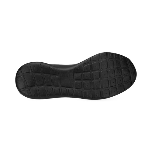 Denim & Leather Diamond (black) Men’s Running Shoes (Model 020)