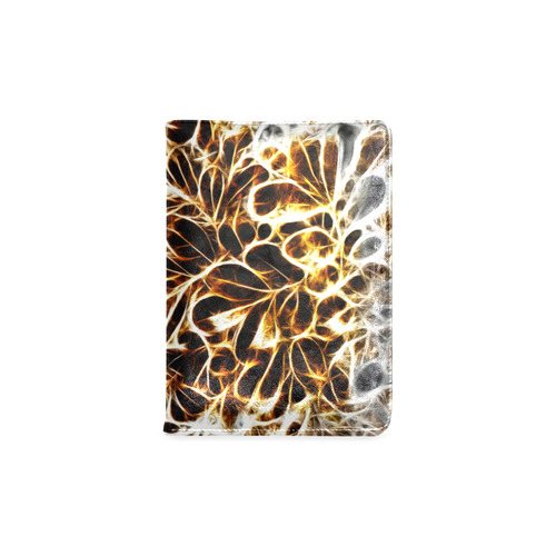 Foliage #10 Gold & Silver - Jera Nour Custom NoteBook A5