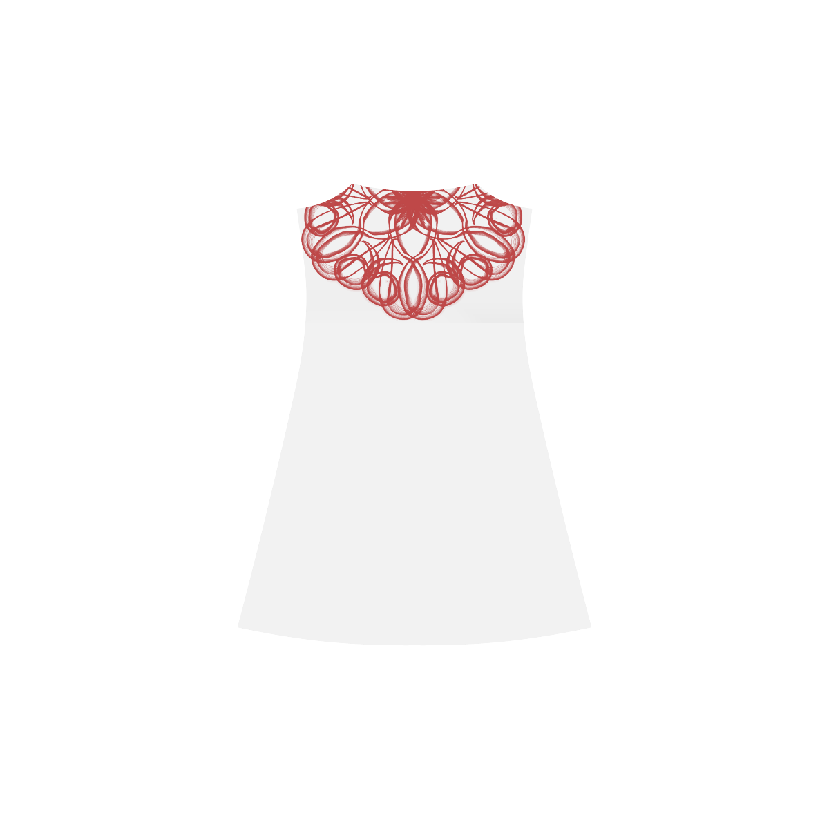 red mandala 3 slip dress Alcestis Slip Dress (Model D05)