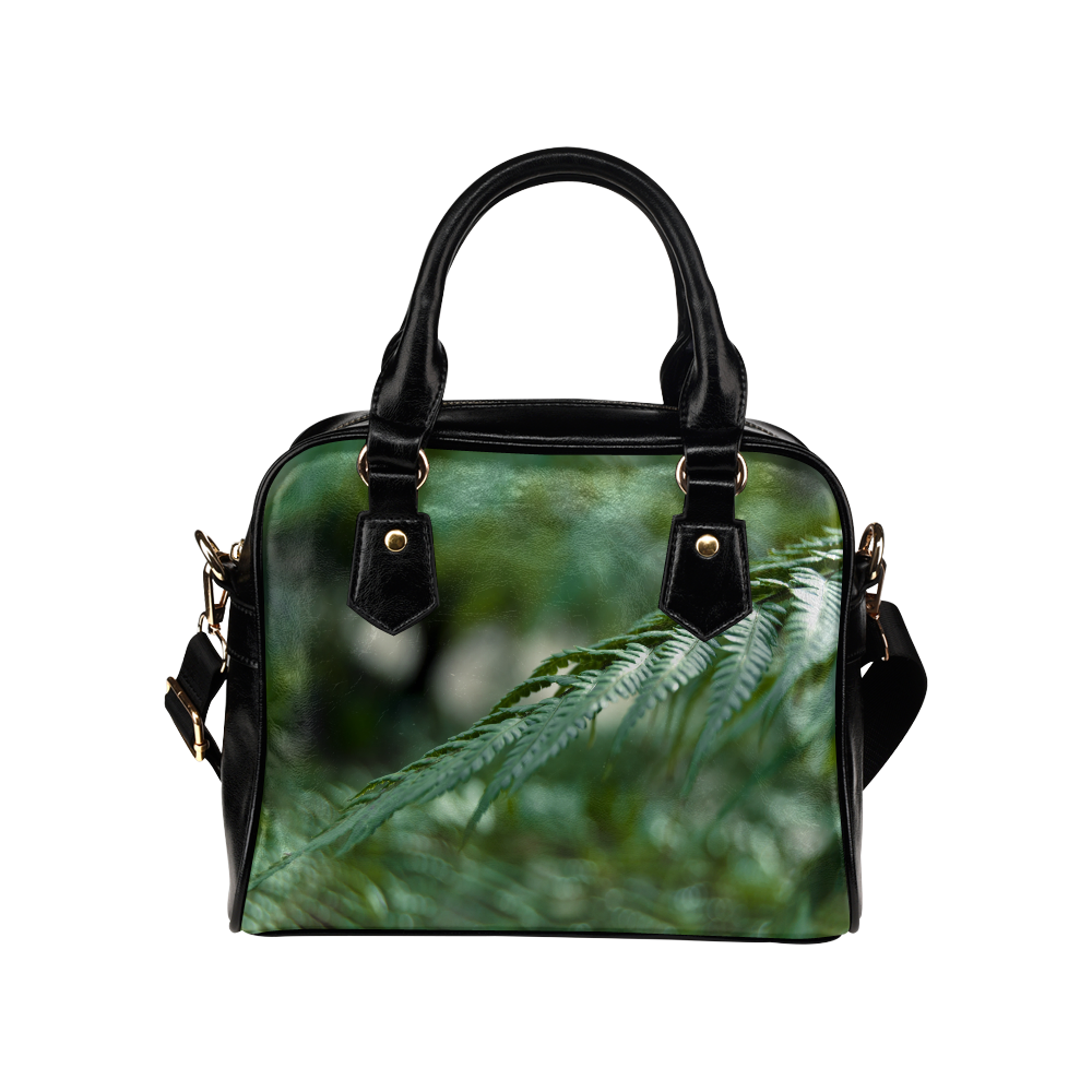 Nature green Shoulder Handbag (Model 1634)
