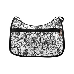Lace Flower Power Blossom Crossbody Bags (Model 1616)