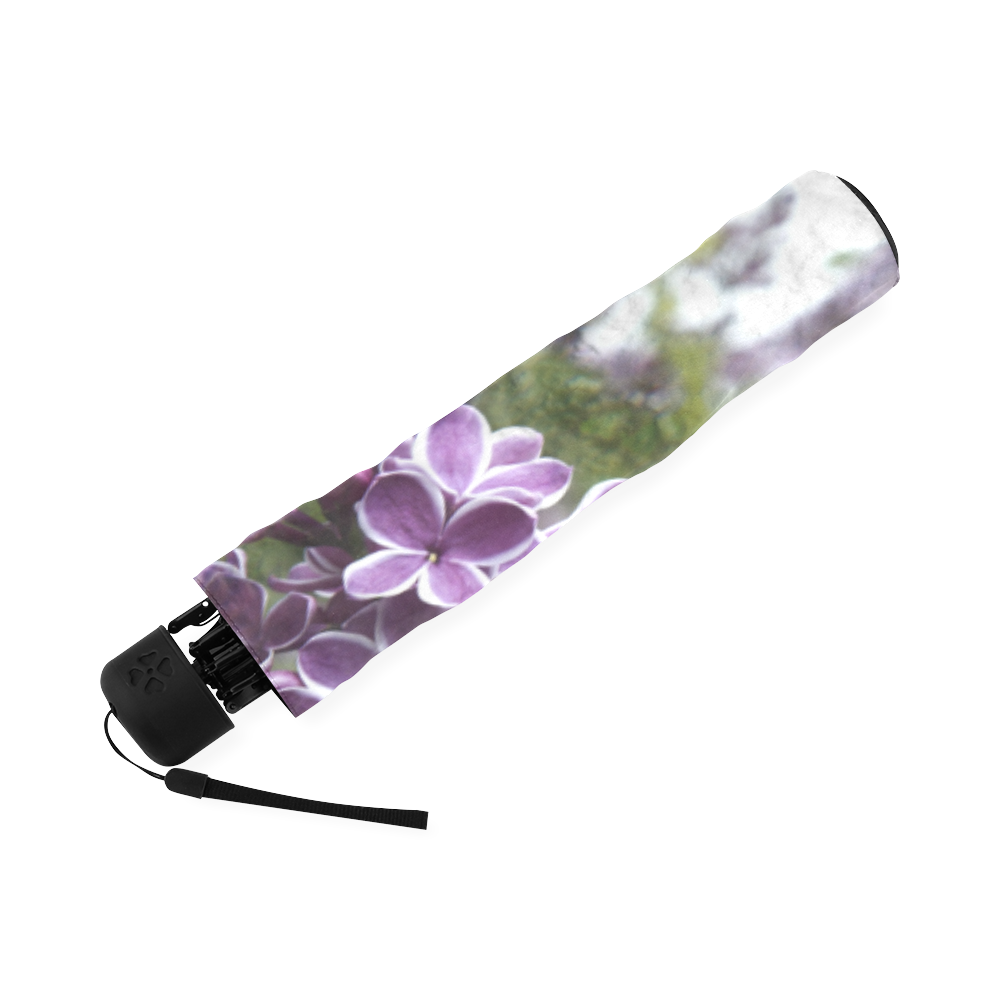 Lilac flowers Foldable Umbrella (Model U01)