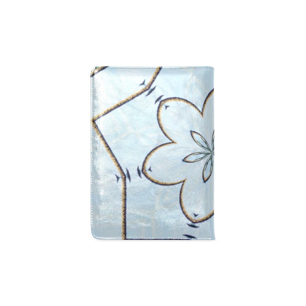 Blue Sky Flower Custom NoteBook A5