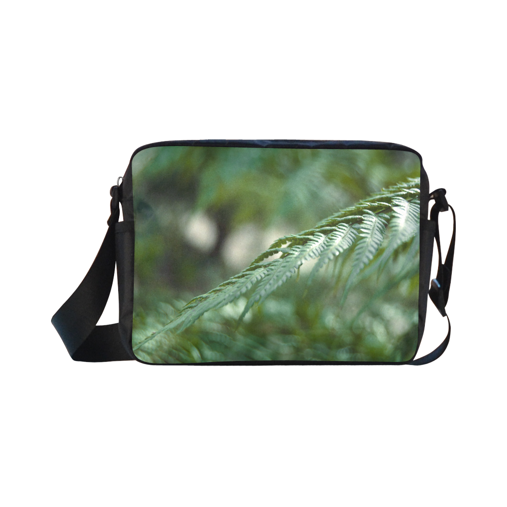 Nature green Classic Cross-body Nylon Bags (Model 1632)