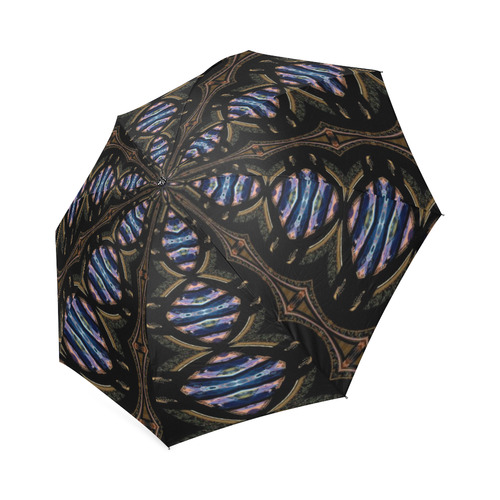 Industrial Grunge 5 Foldable Umbrella (Model U01)
