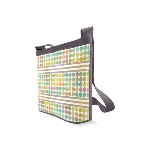 Dots and Stripes Crossbody Bags (Model 1613)
