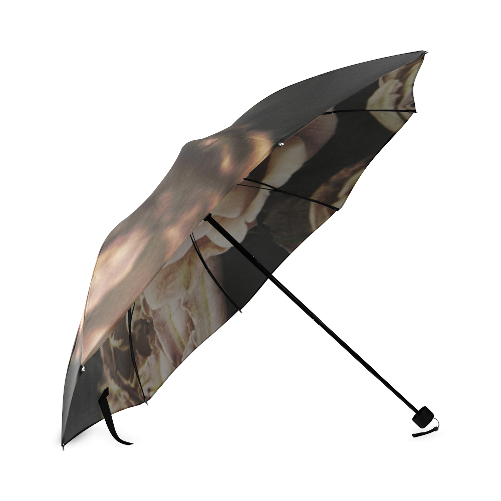 Roses in autumn Foldable Umbrella (Model U01)