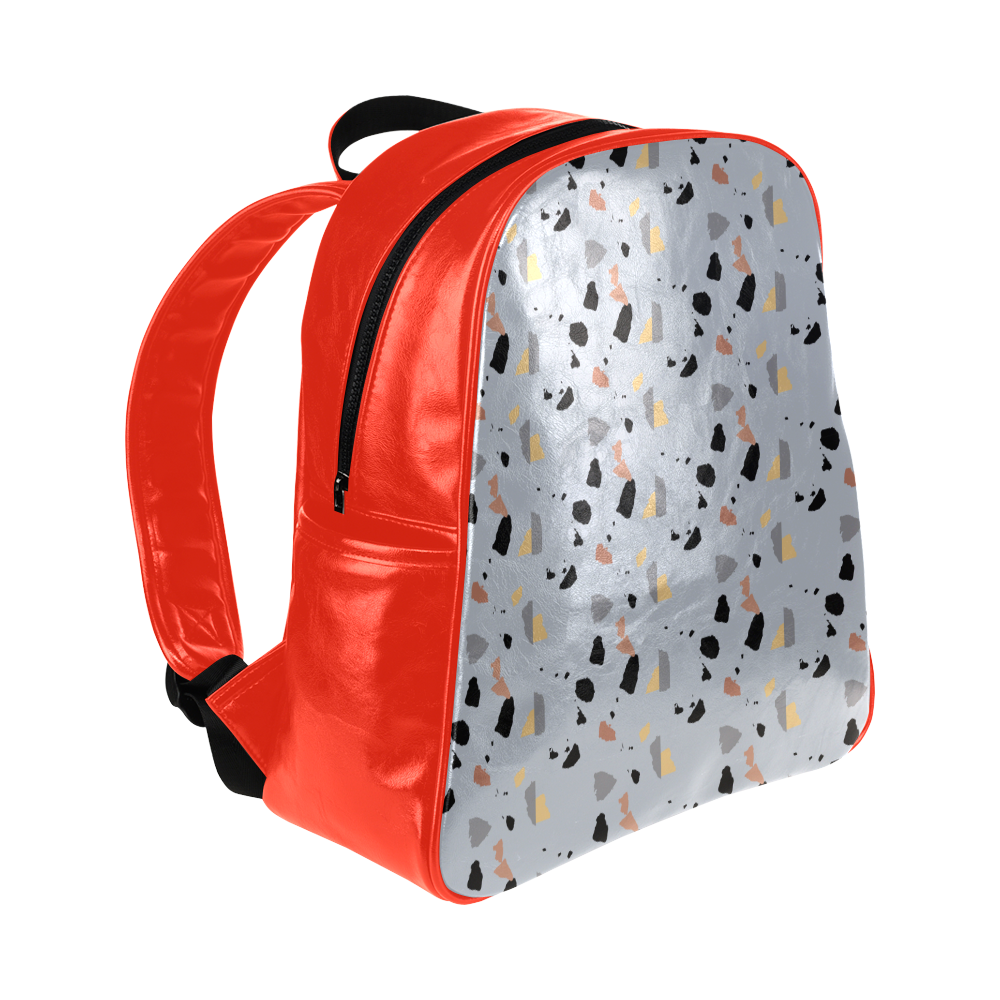 Terrazzo Surface -  terrazzosurfacestone and window Multi-Pockets Backpack (Model 1636)