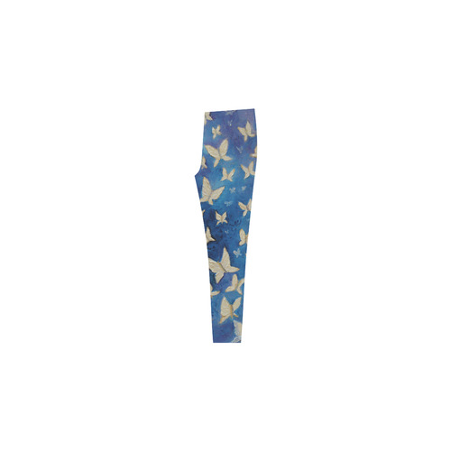 Butterfly Blues Cassandra Women's Leggings (Model L01)