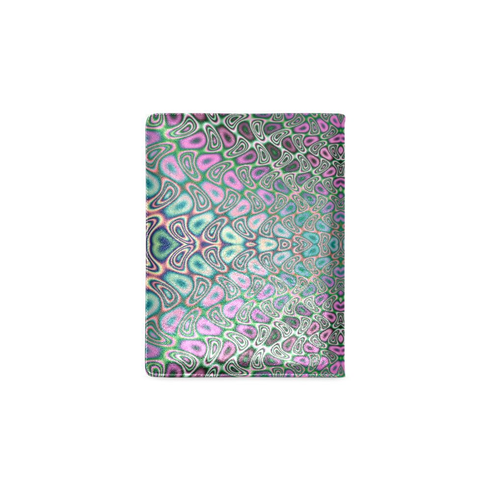 Multicolored Hologram Butterfly Fractal Abstract Custom NoteBook B5