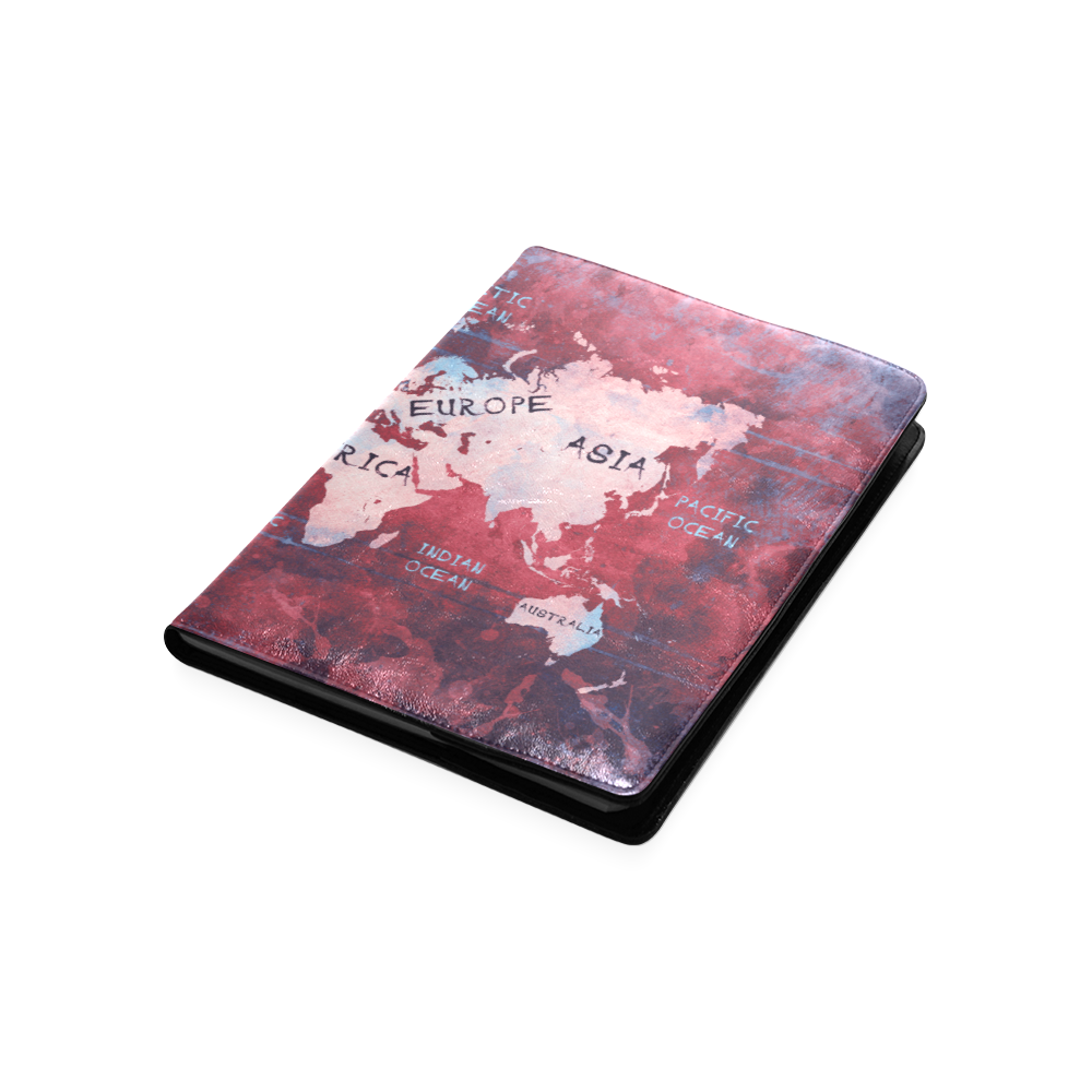 world map Custom NoteBook B5