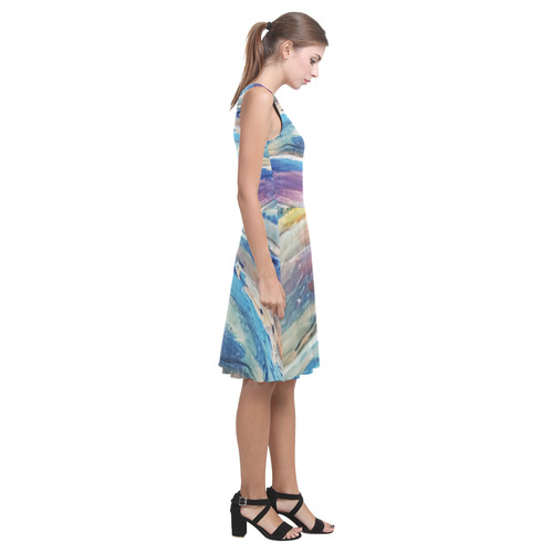 Ocean Waves Atalanta Casual Sundress(Model D04)