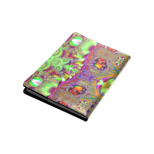 Swathed in Colors Fractal Abstract Custom NoteBook B5