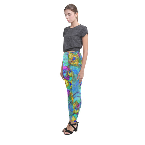 Magic Garden by rokinronda Cassandra Women's Leggings (Model L01)