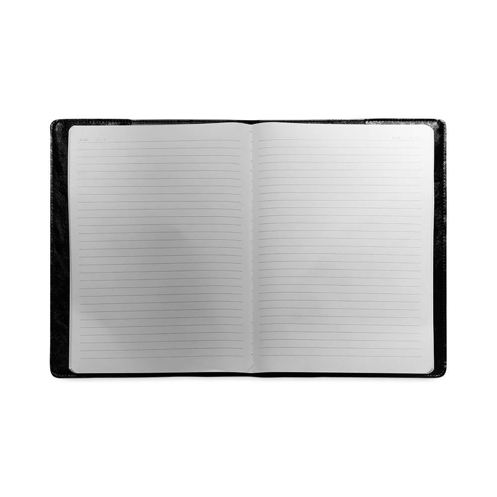 Blue and White Stripes Custom NoteBook B5