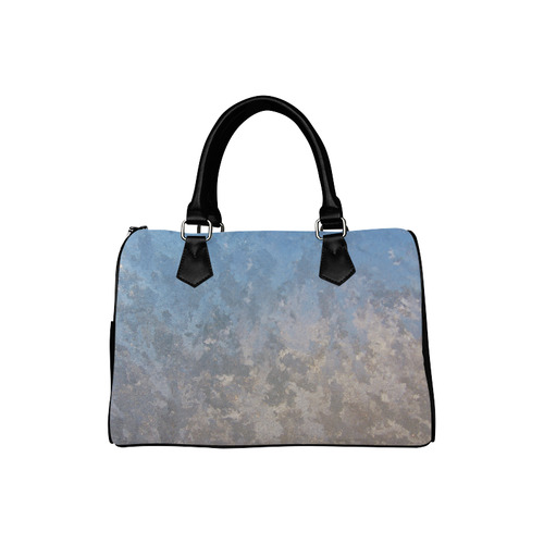 Frosted Windowpane Boston Handbag (Model 1621)