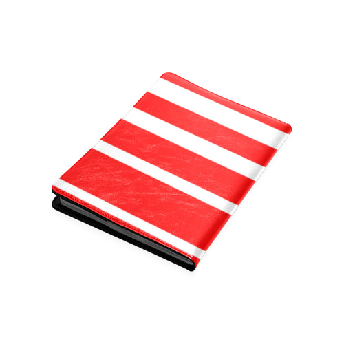 Red and White Stripes Custom NoteBook B5