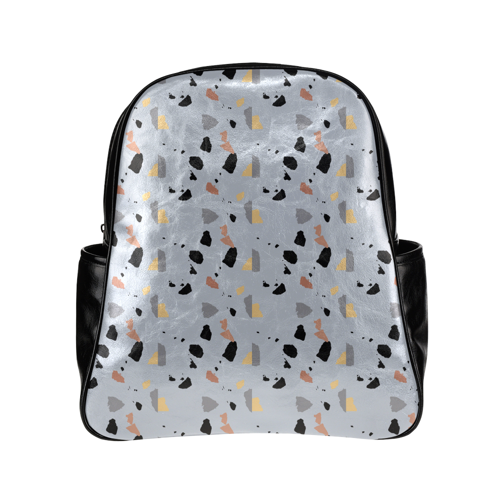 Terrazzo Surface -  terrazzosurfacestone and window Multi-Pockets Backpack (Model 1636)