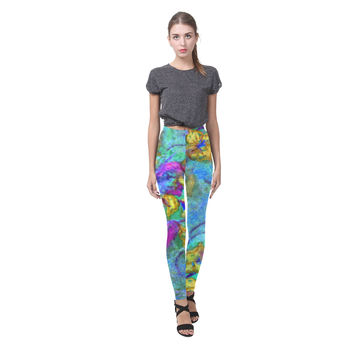 Magic Garden by rokinronda Cassandra Women's Leggings (Model L01)