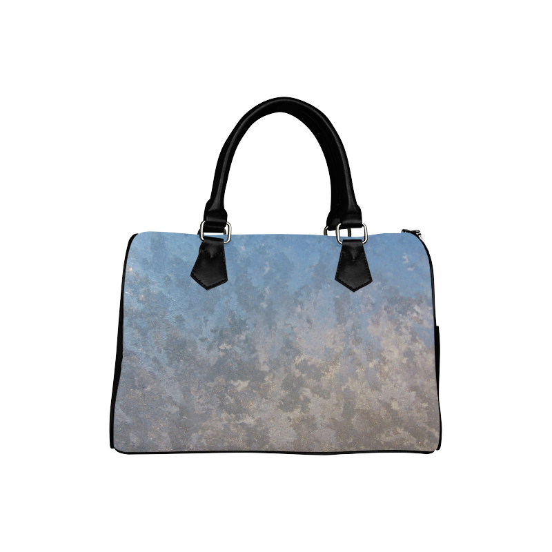 Frosted Windowpane Boston Handbag (Model 1621)