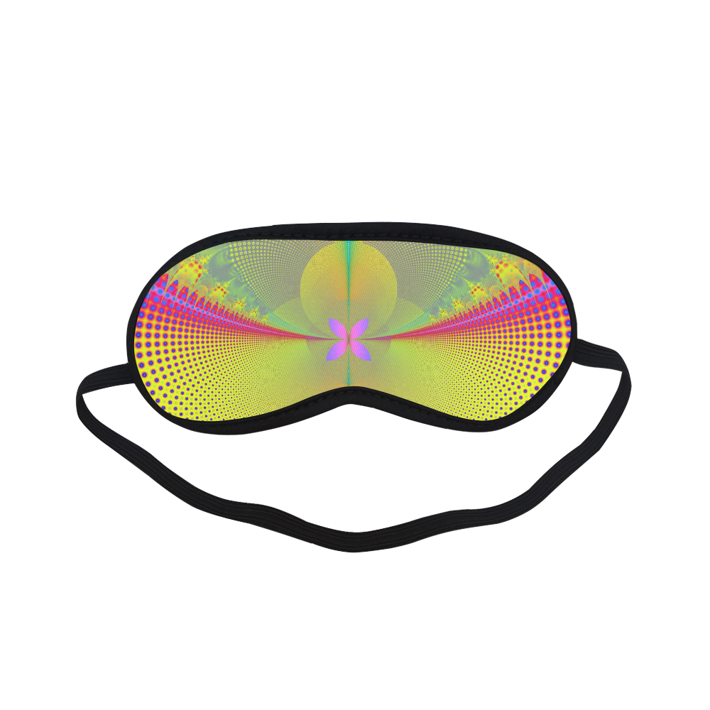 Butterfly in the Sunlight Fractal Abstract Sleeping Mask