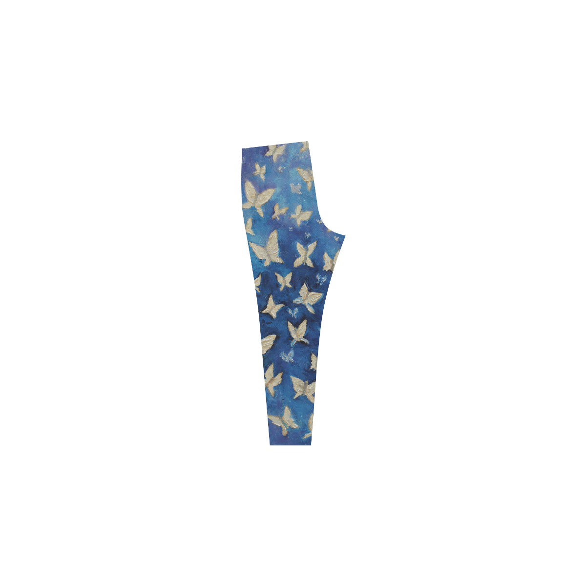 Butterfly Blues Cassandra Women's Leggings (Model L01)