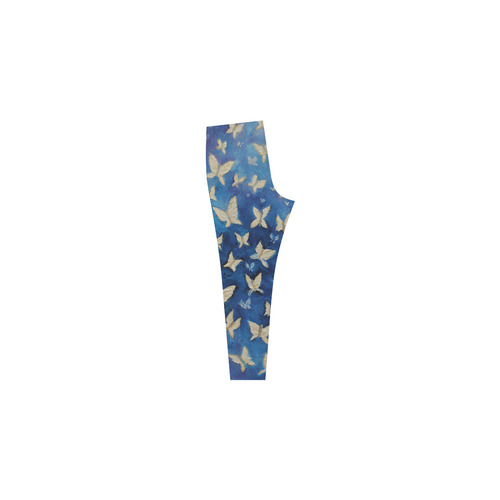 Butterfly Blues Cassandra Women's Leggings (Model L01)