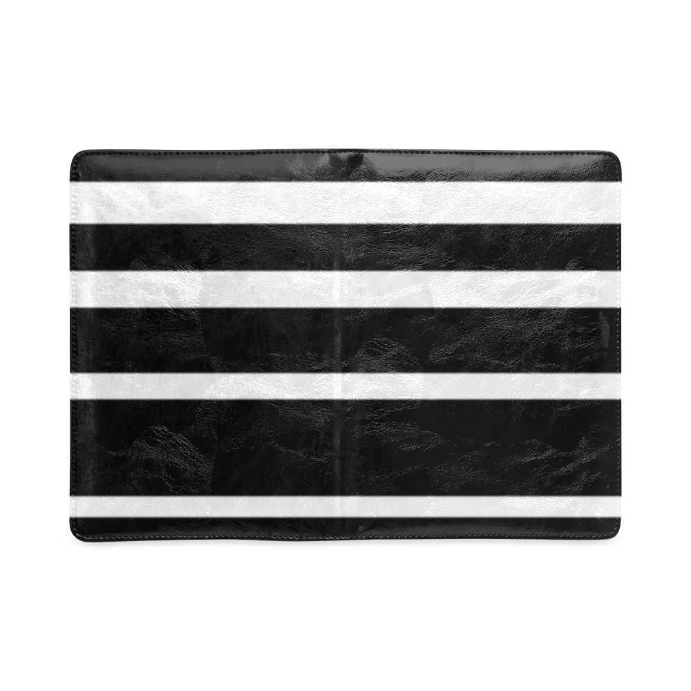 Black and White Stripes Custom NoteBook A5
