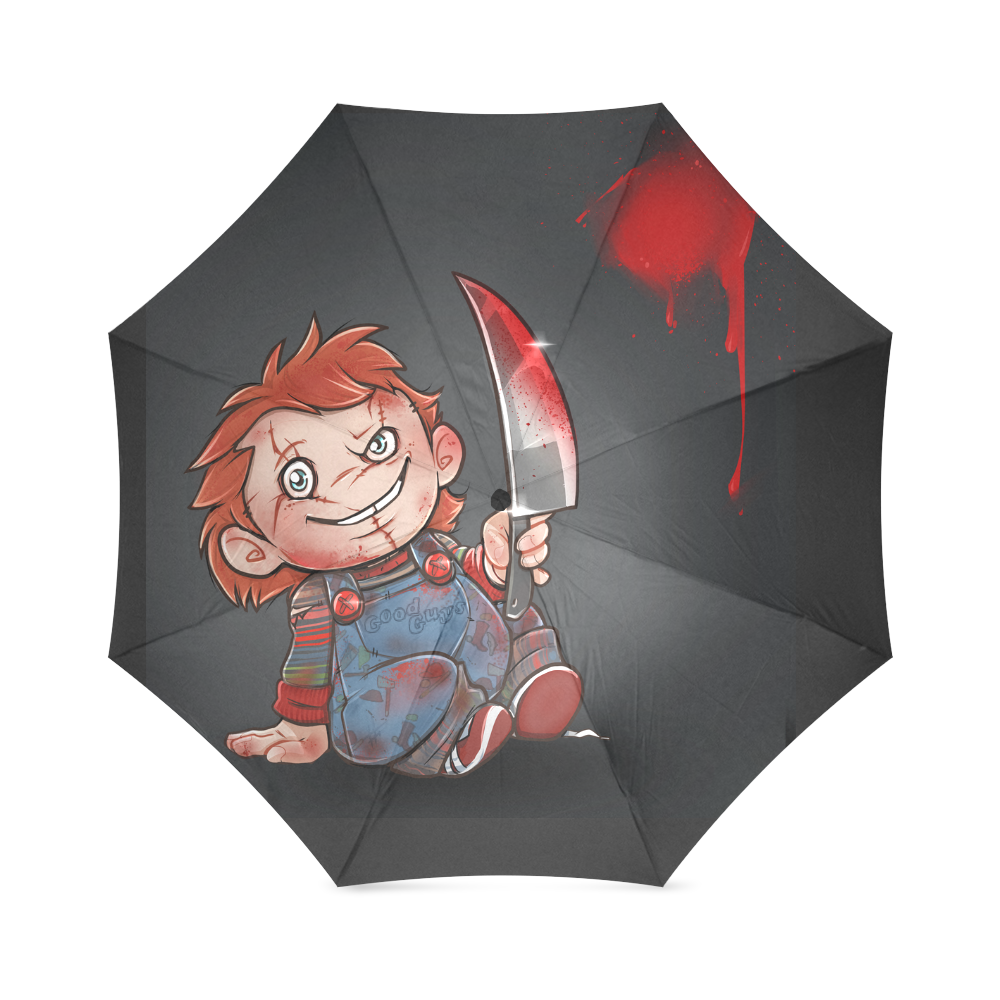 chuckie_doll_3 Foldable Umbrella (Model U01)