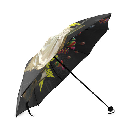 READING THE ANCIENT BOOK II Foldable Umbrella (Model U01)