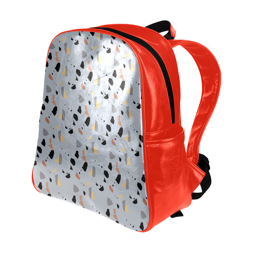 Terrazzo Surface -  terrazzosurfacestone and window Multi-Pockets Backpack (Model 1636)