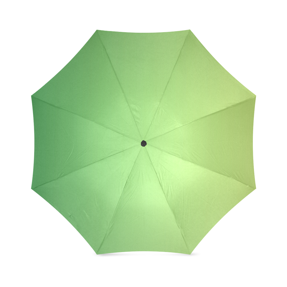 Yellow Green Ombre Foldable Umbrella (Model U01)