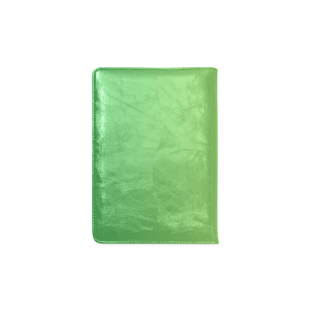 Yellow Green Ombre Custom NoteBook A5