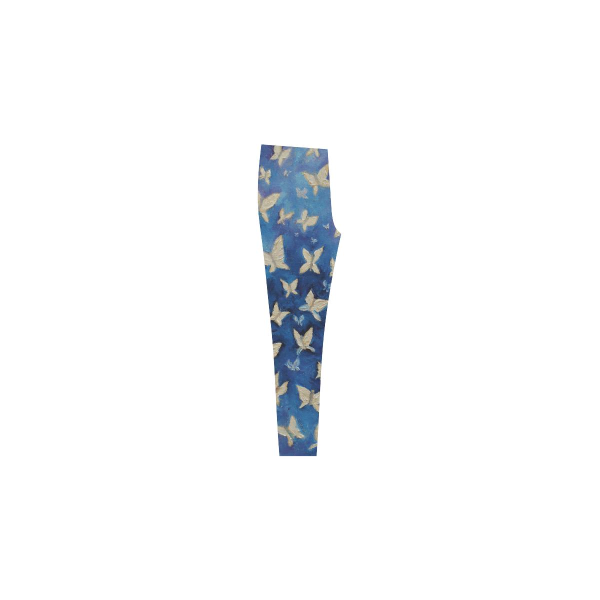 Butterfly Blues Cassandra Women's Leggings (Model L01)