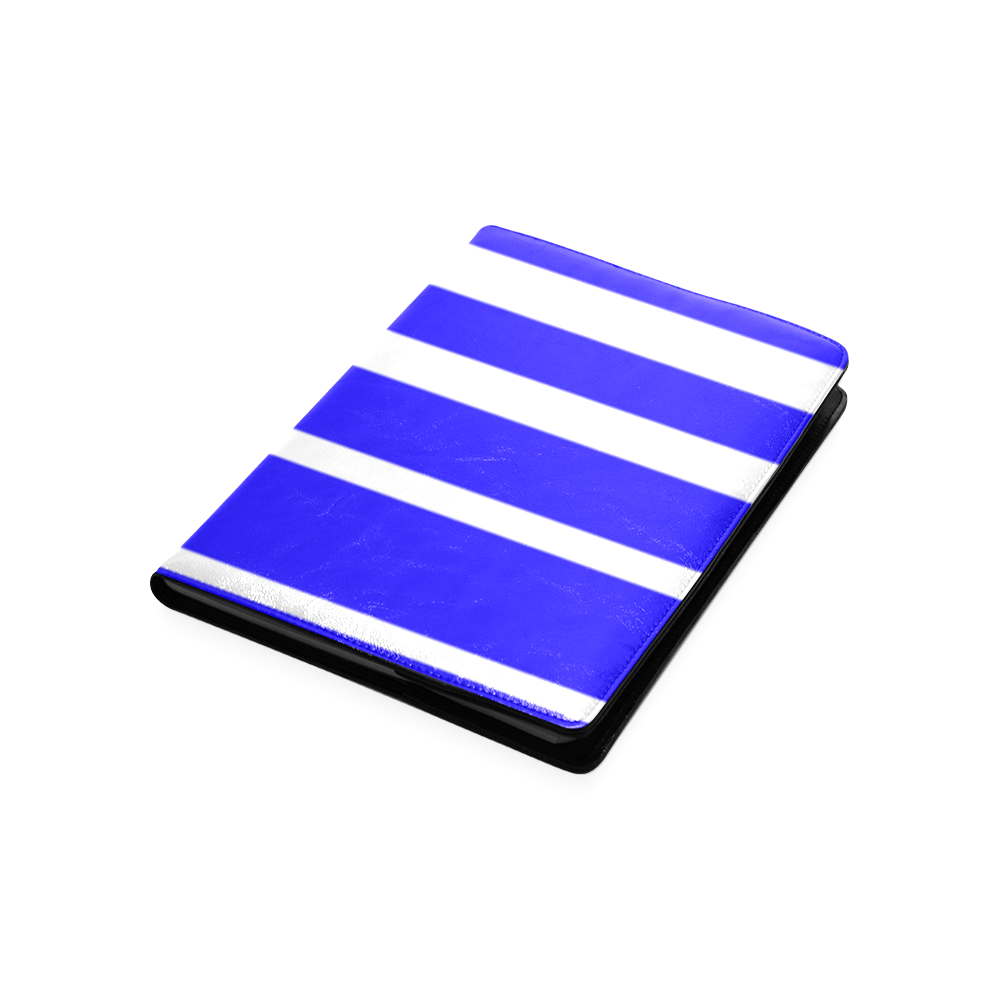 Blue and White Stripes Custom NoteBook B5