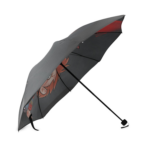 chuckie_doll_3 Foldable Umbrella (Model U01)