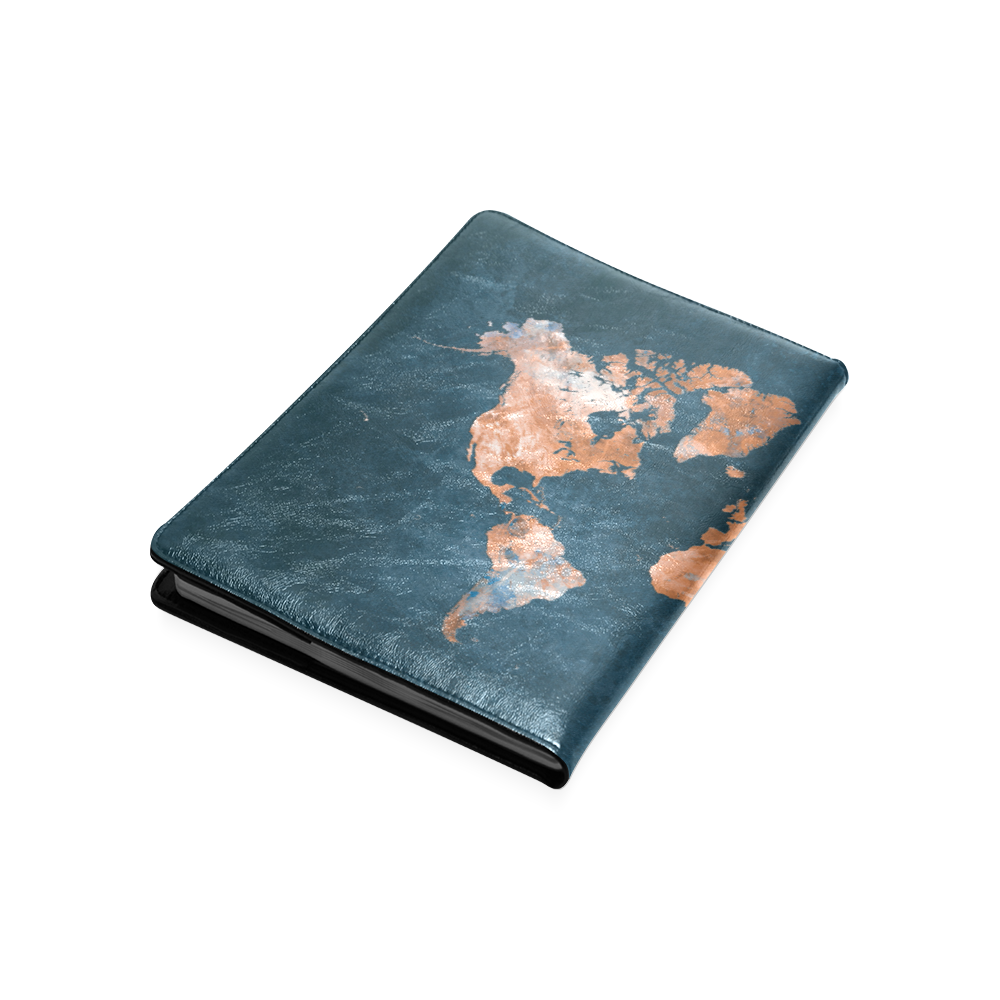 world map Custom NoteBook B5 | ID: D758566