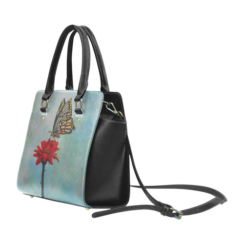 Swallowtail 2 Classic Shoulder Handbag (Model 1653)