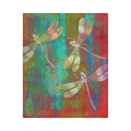 A Dragonflies Duvet Cover 86"x70" ( All-over-print)