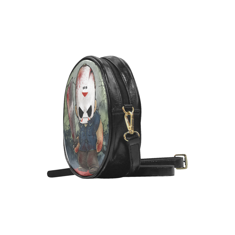 Jason Vorhees Round Sling Bag (Model 1647)