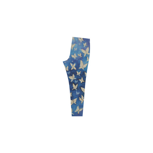 Butterfly Blues Cassandra Women's Leggings (Model L01)