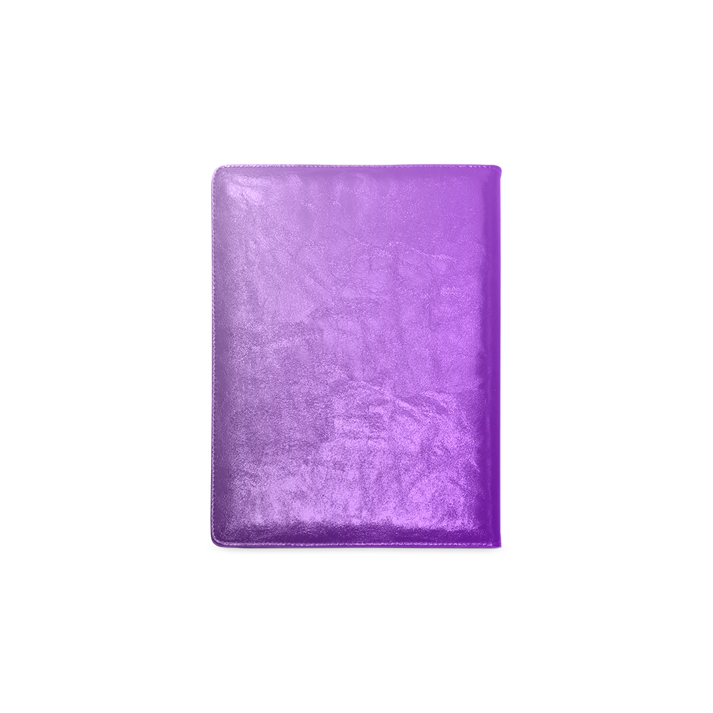 Violet and Purple Ombre Custom NoteBook B5