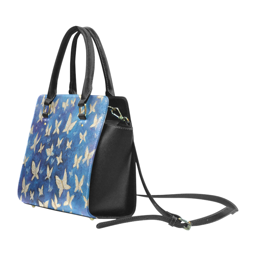 Swallowtail Classic Shoulder Handbag (Model 1653)