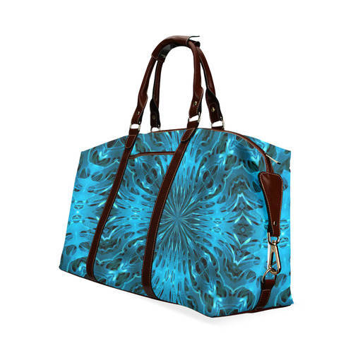 Crowns in HC Teal Classic Travel Bag (Model 1643)