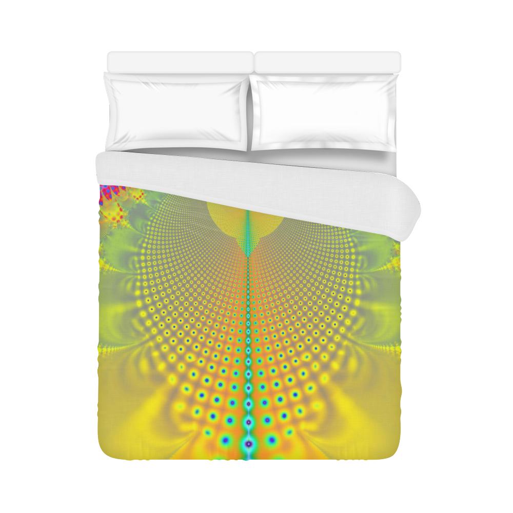 Butterfly in the Sunlight Fractal Abstract Duvet Cover 86"x70" ( All-over-print)