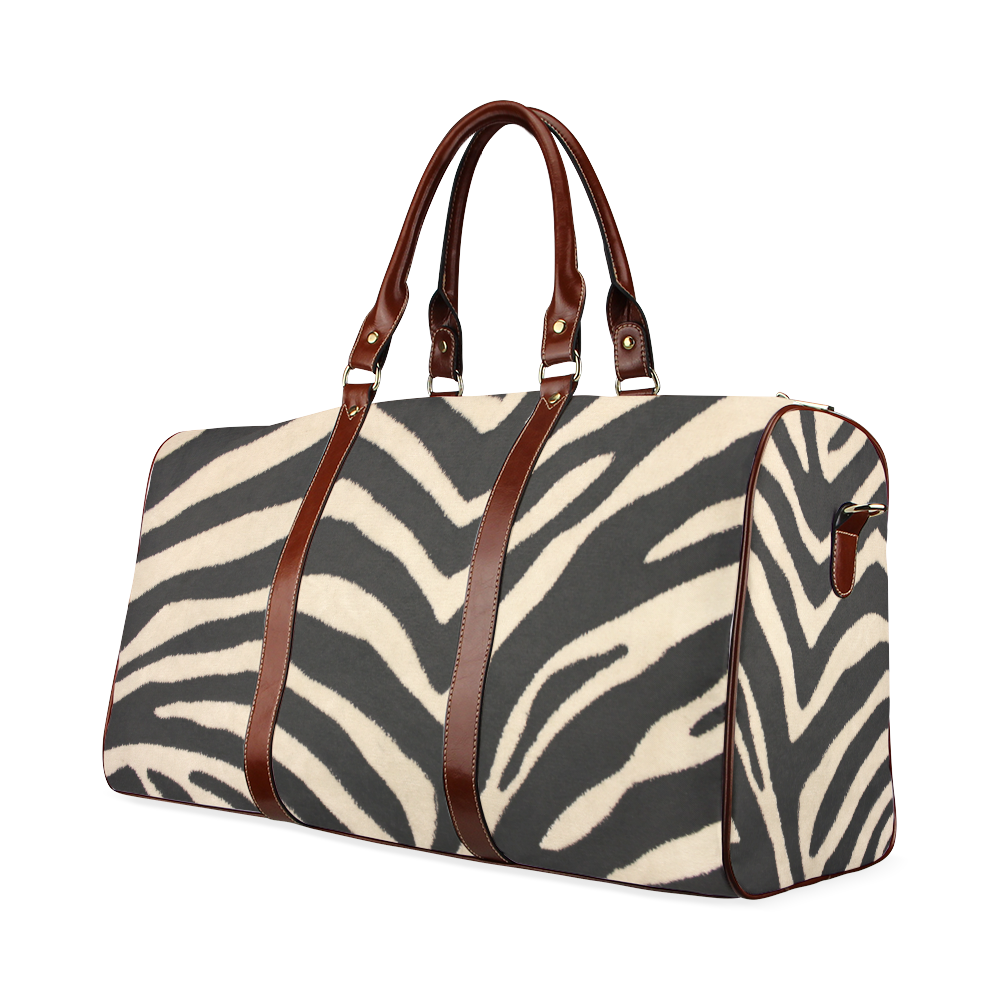 Zebra Waterproof Travel Bag/Small (Model 1639)