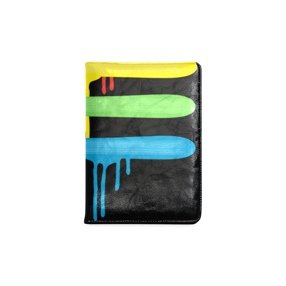 Rainbow Strokes of the Brush Custom NoteBook A5